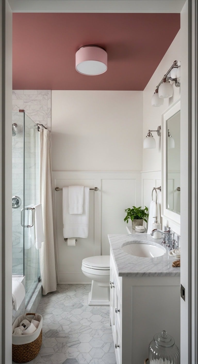 drama pink and marble elegance