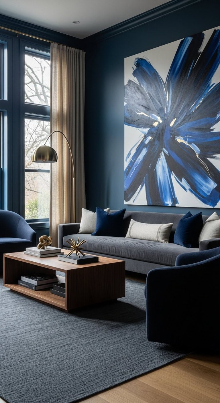 dramatic moody sophisticated layered