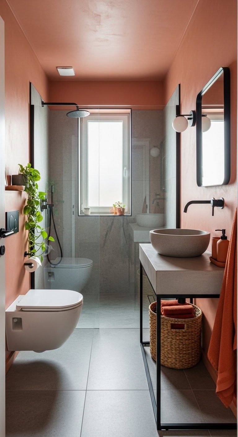 earthy industrial serene artistic