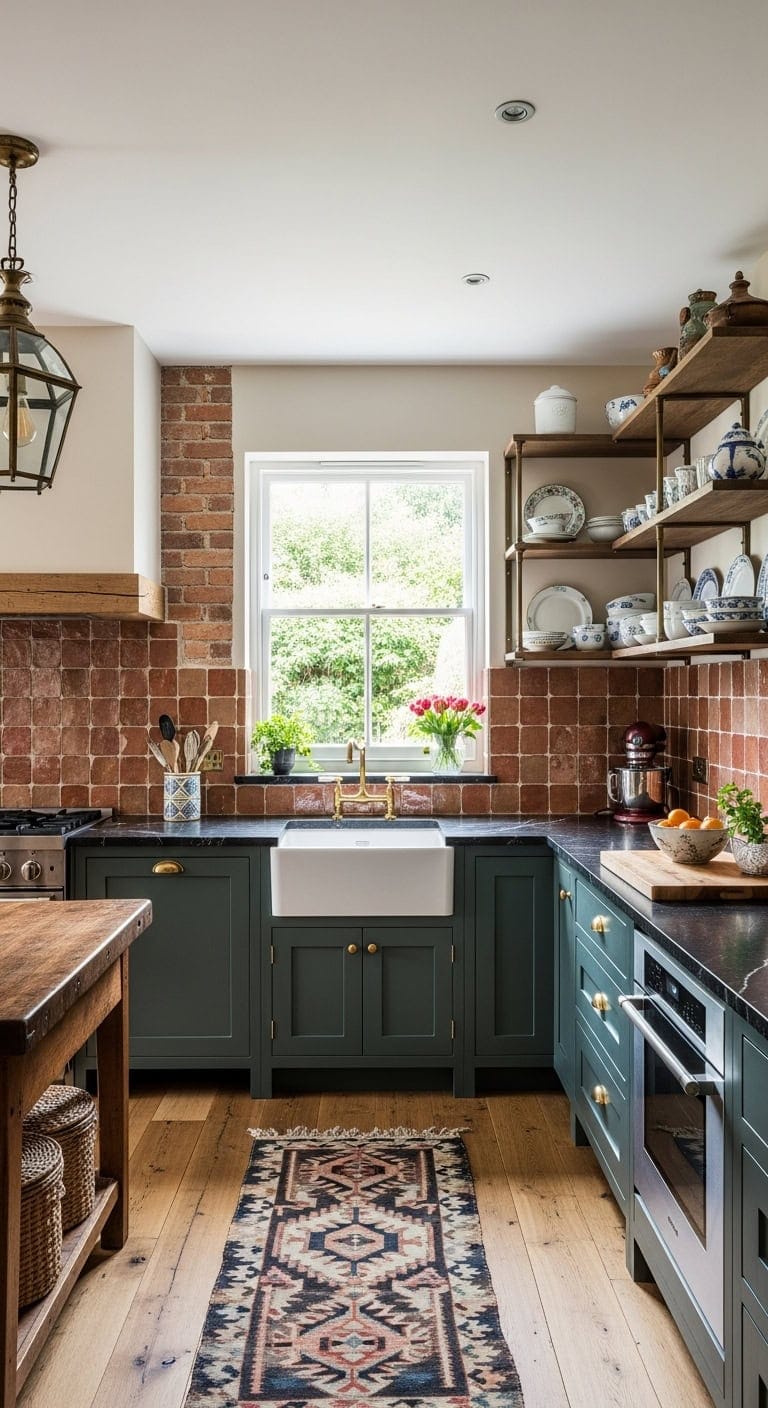 eclectic old new curated uncluttered