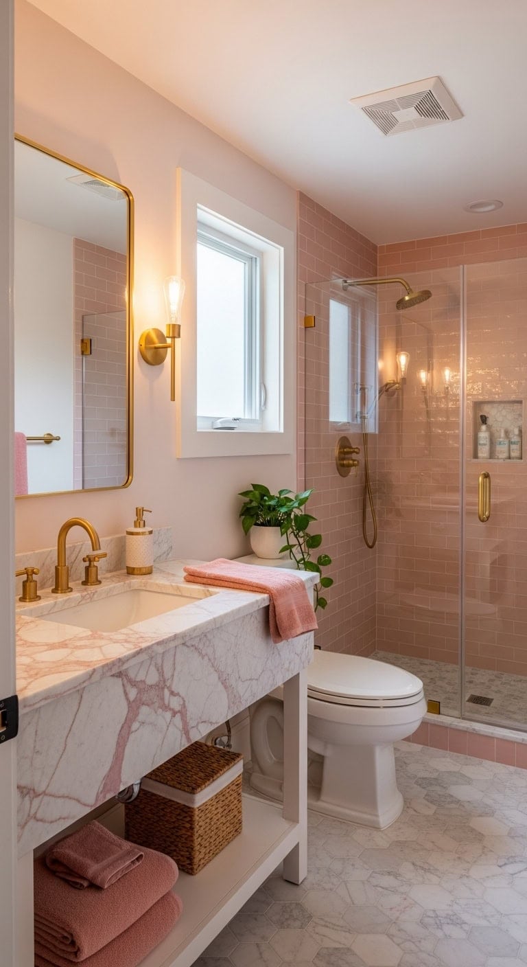 elegant marble bathroom sophistication