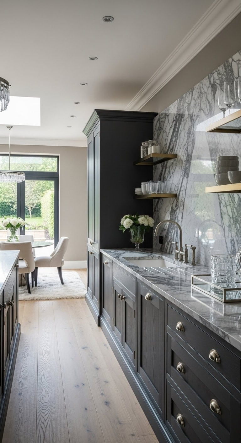 elegant open concept marble sophistication