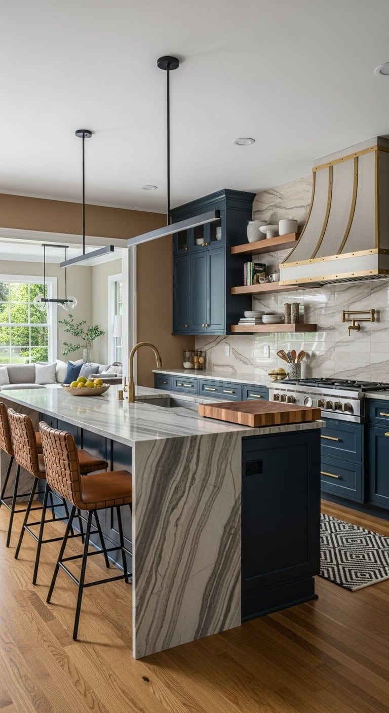 entertainer s open kitchen layout