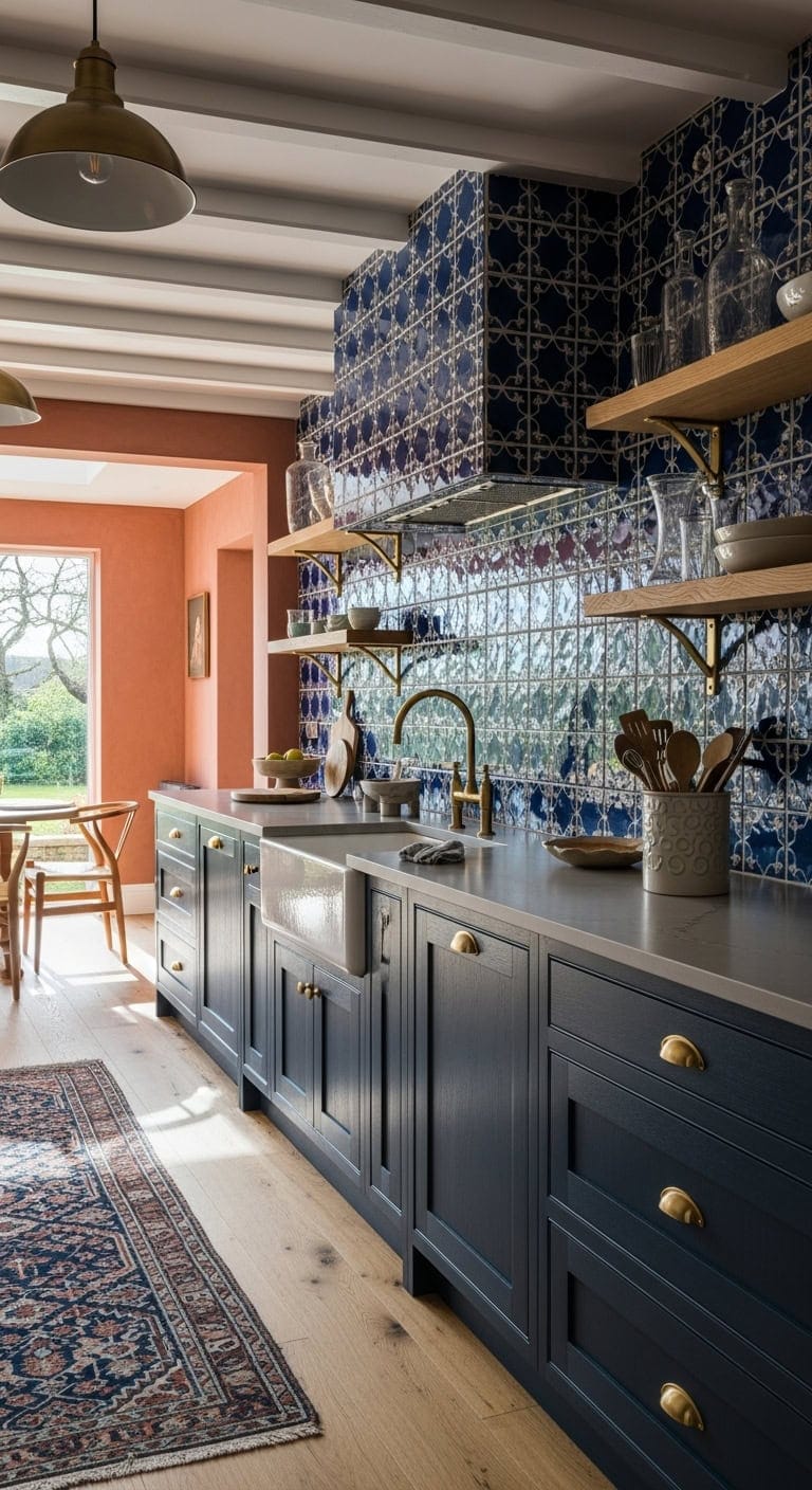focal point kitchen backsplash transformation