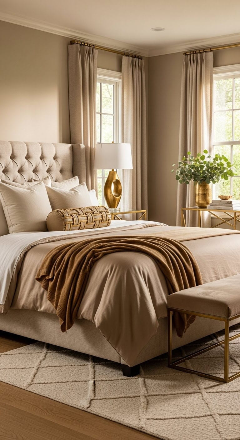 glamorous sophisticated textured purposeful