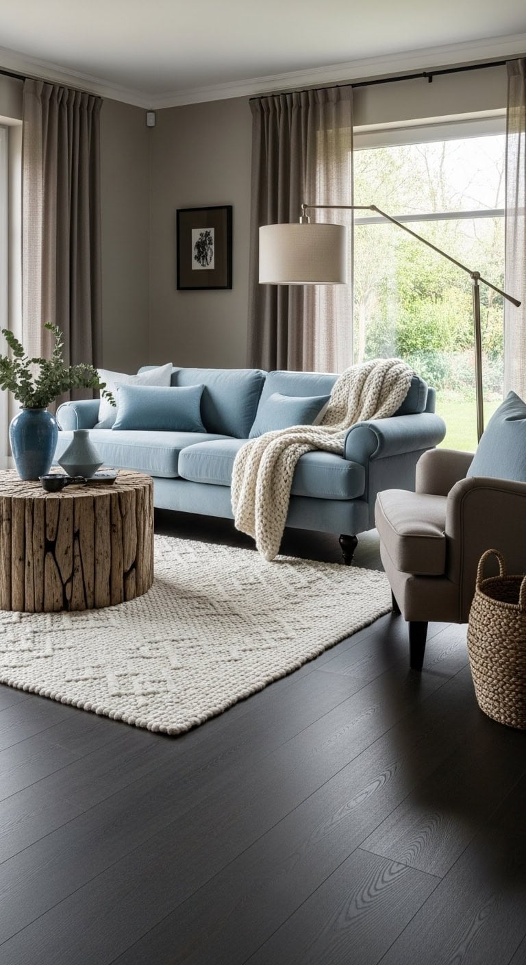 grounded contrast visually captivating space