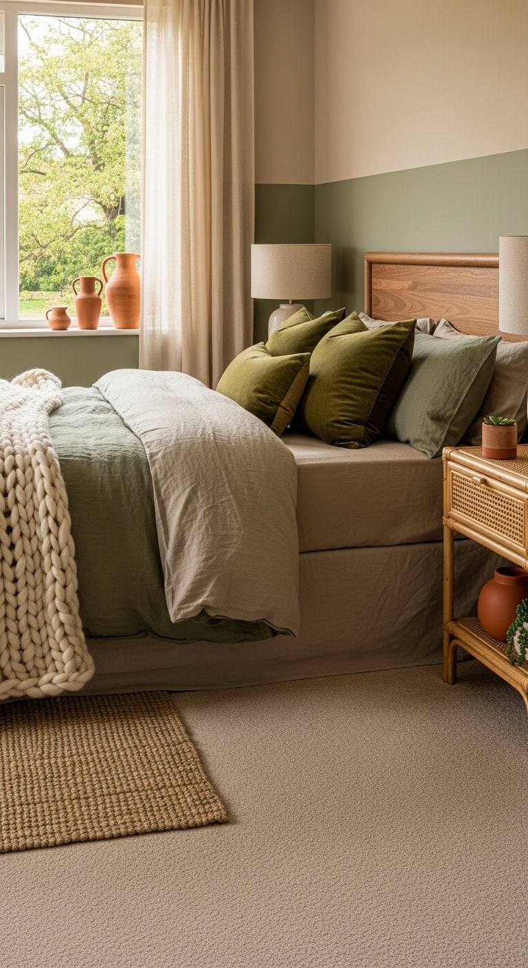 grounded earthy calming and nature inspired