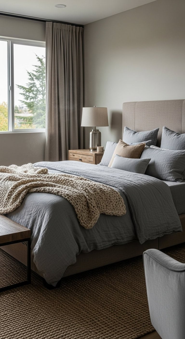 ideal grey beige ratio bedroom transformation