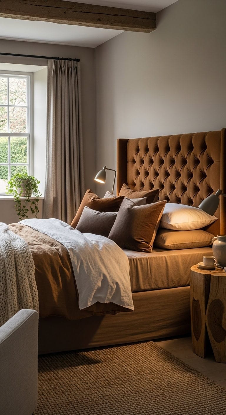 inviting layered earthy sophisticated