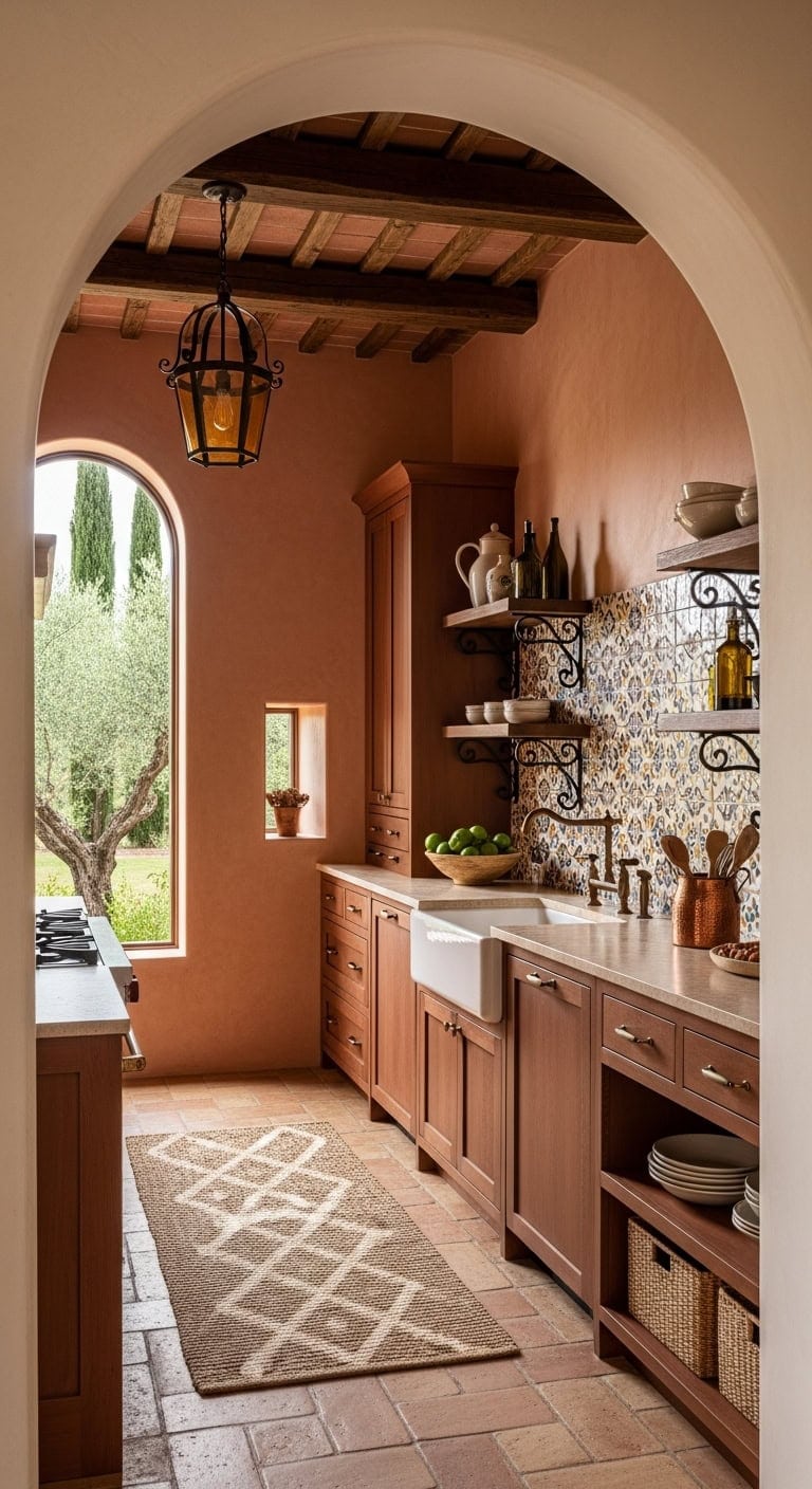 inviting mediterranean kitchen transformation