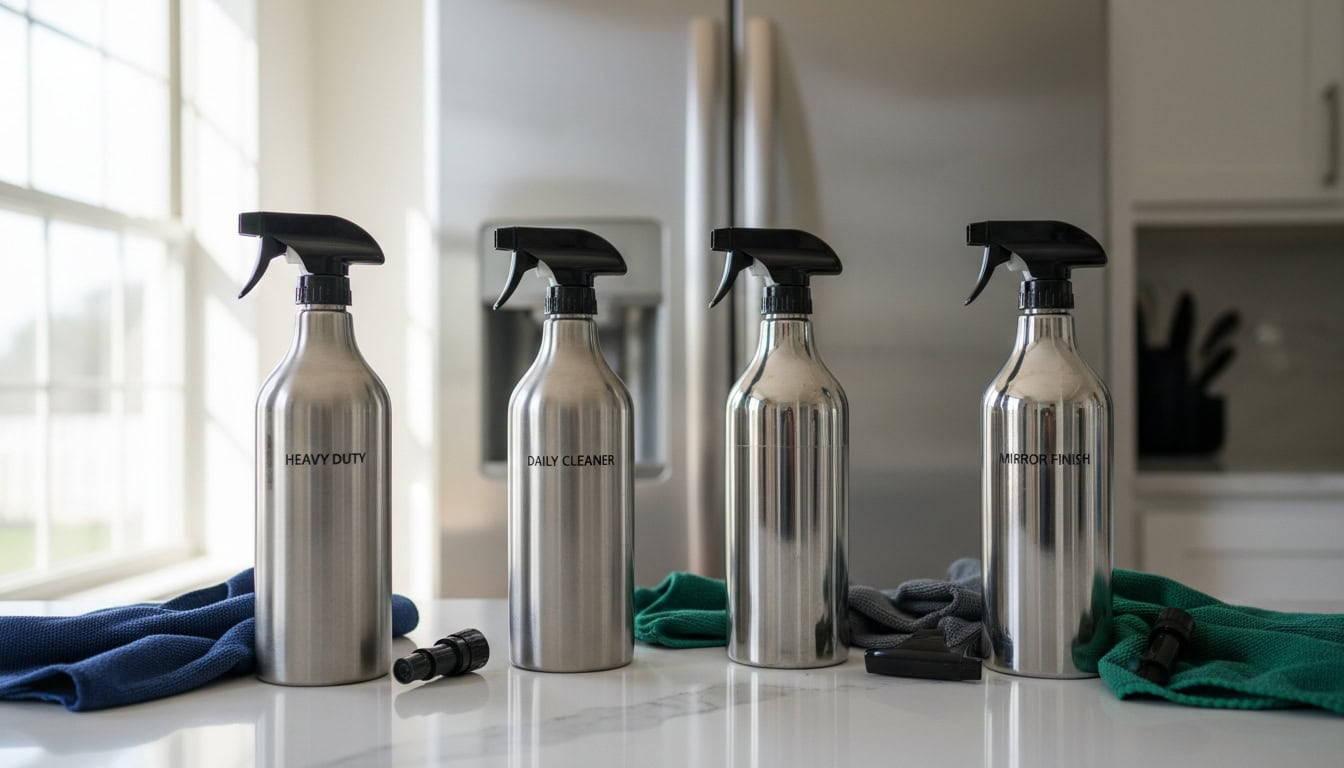 key stainless steel cleaning features