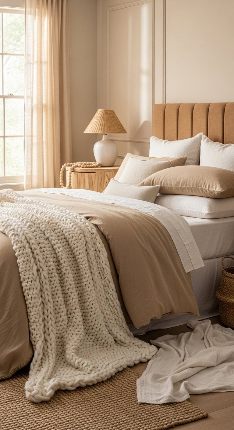 layered cozy comfortable sophisticated