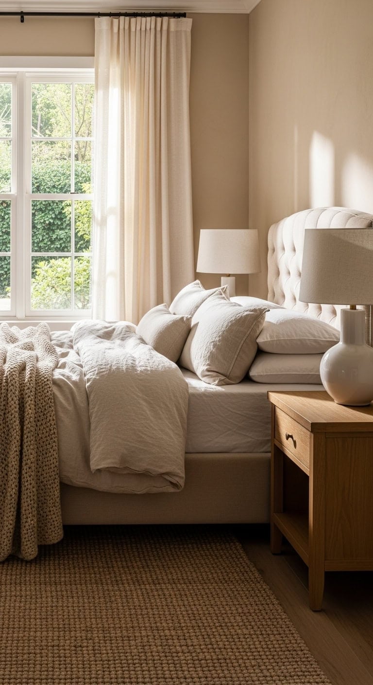 layered soft calm luxurious
