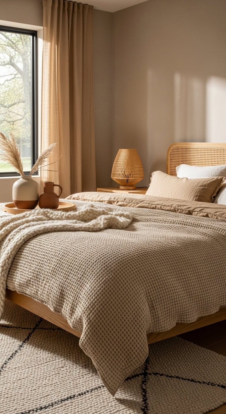 layered textured neutral intentional