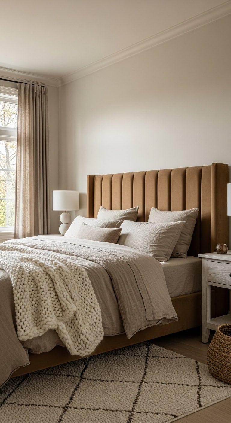 layered textures restful sophistication