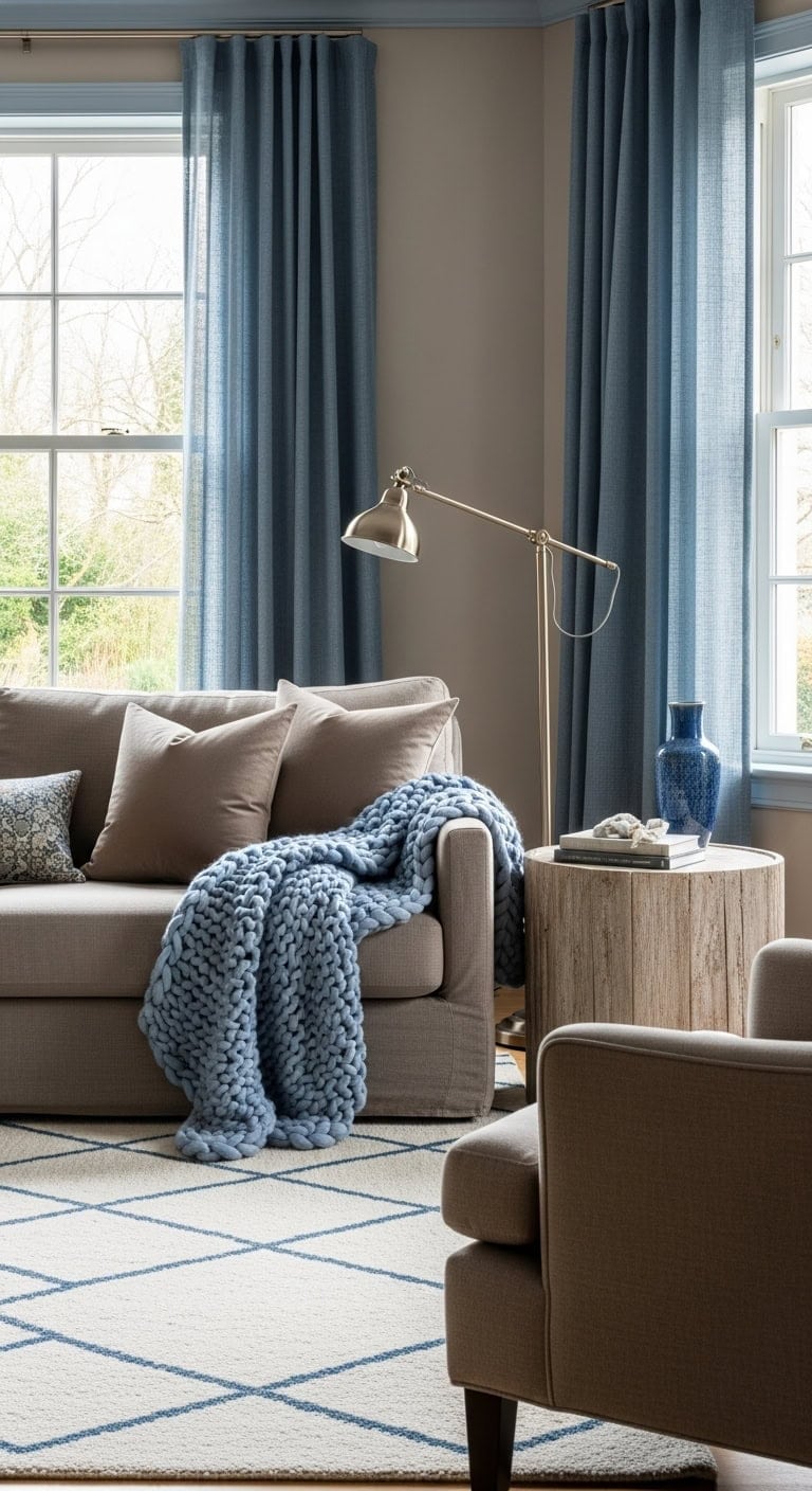 layered textures soothing palette visual rhythm