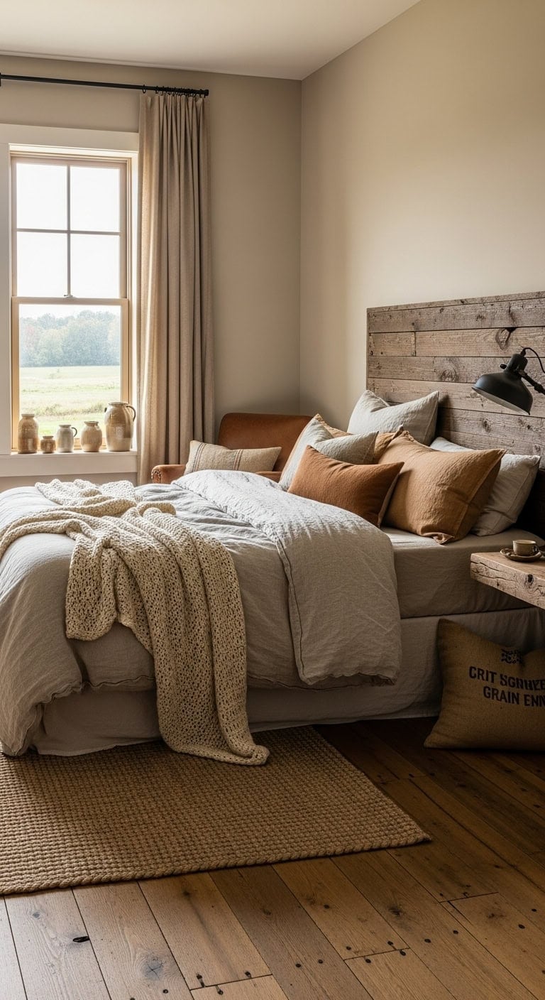 lived in farmhouse bedroom charm