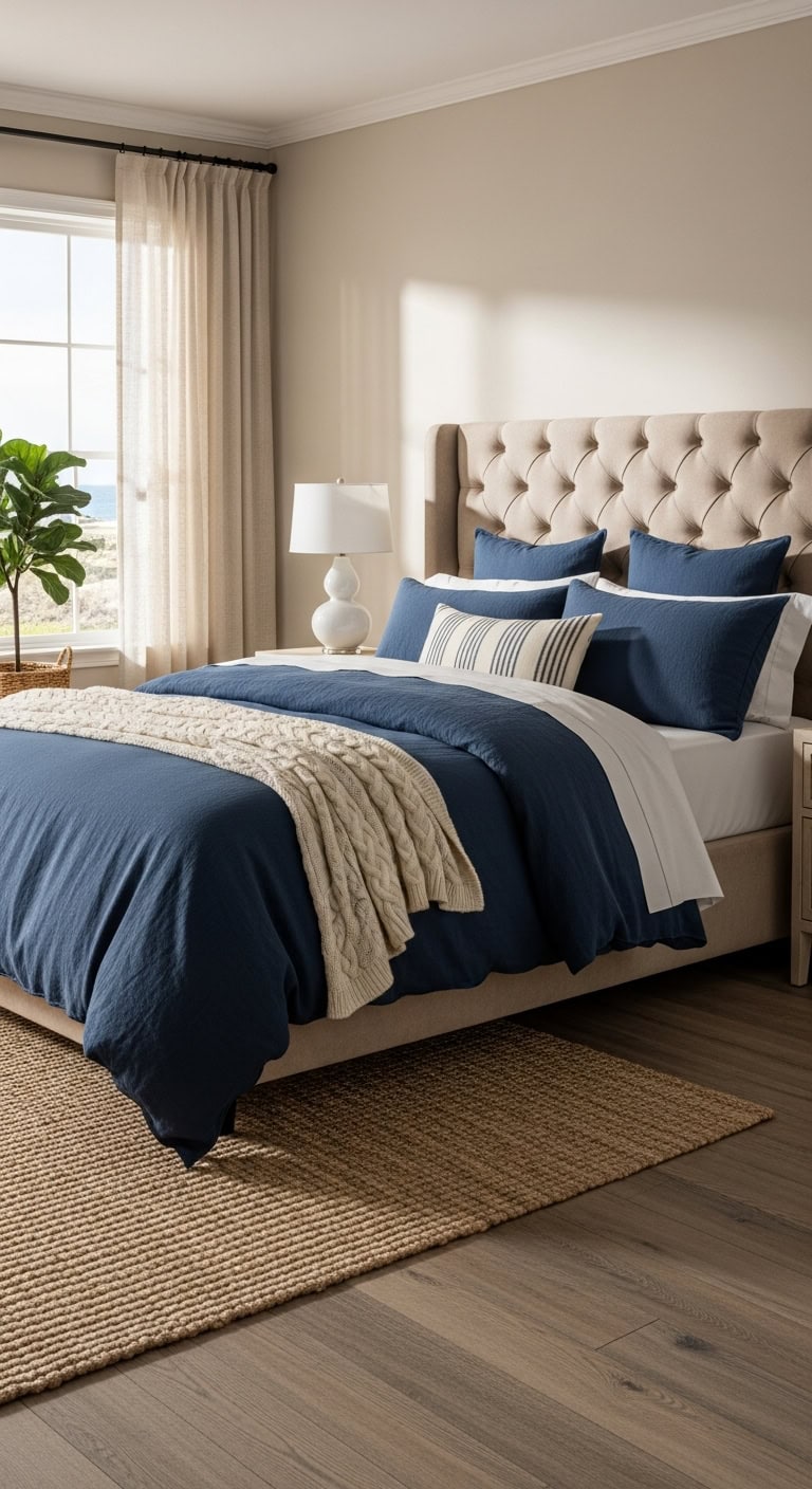 luxurious coastal bedroom elegance