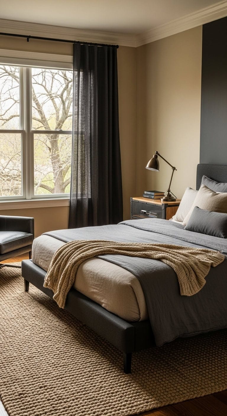 masculine refined sophisticated grounded