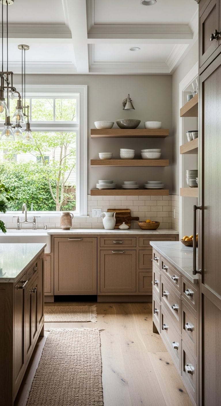 matching island scale to kitchen dimensions