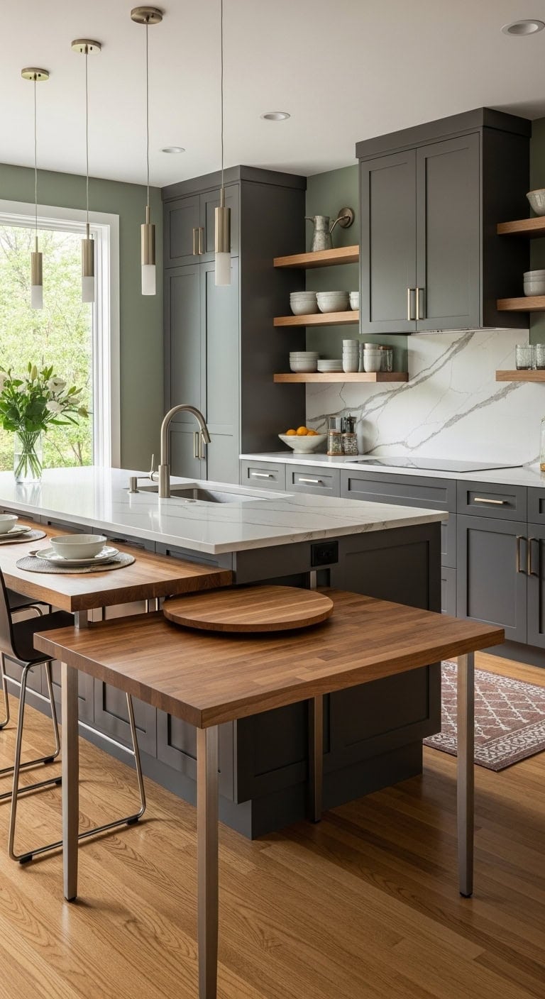 modular kitchen island dining table