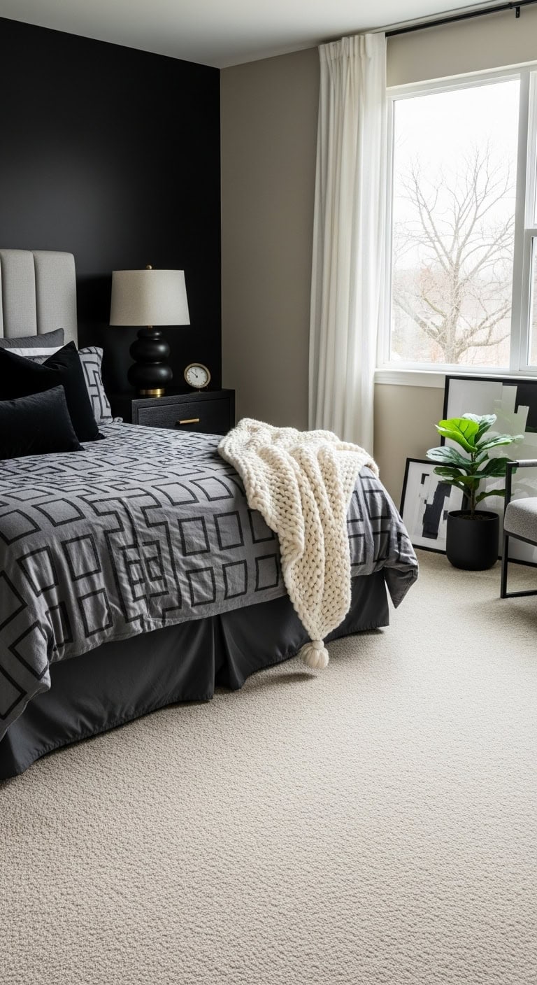 monochromatic elegance with natural warmth
