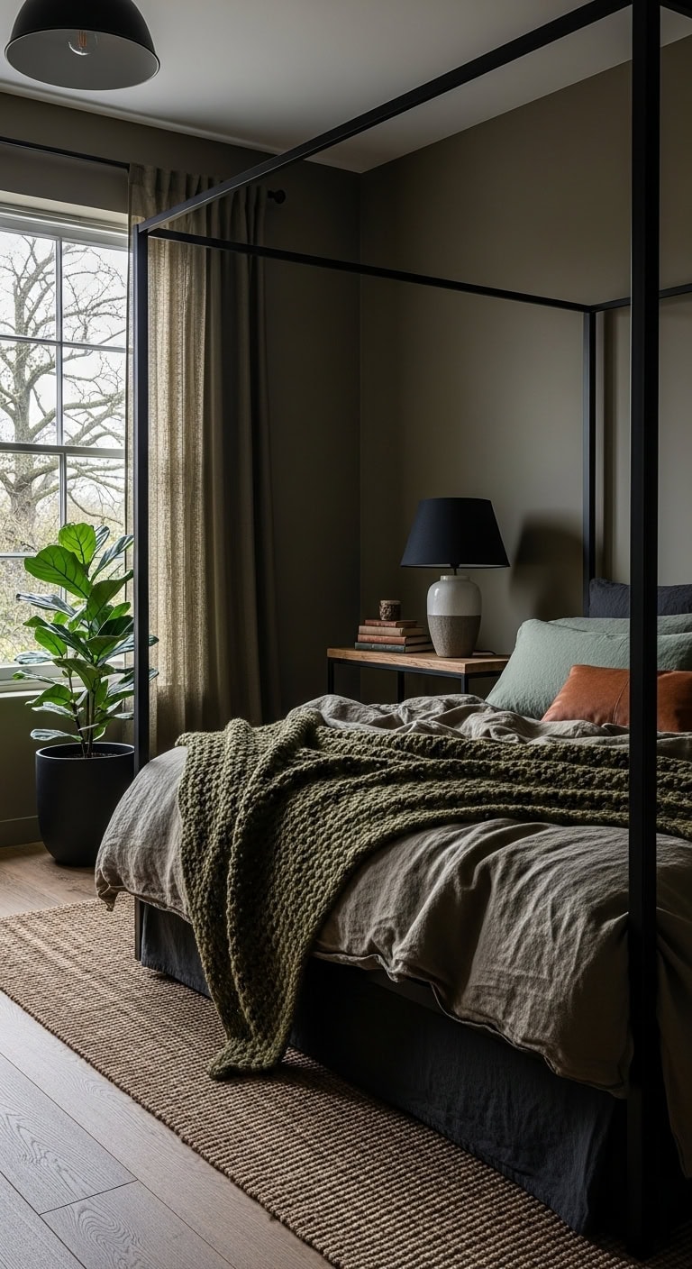 moody cozy dramatic sophisticated