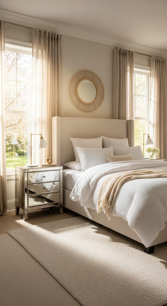 23 Light Beige Bedroom Ideas That Maximize Natural Light