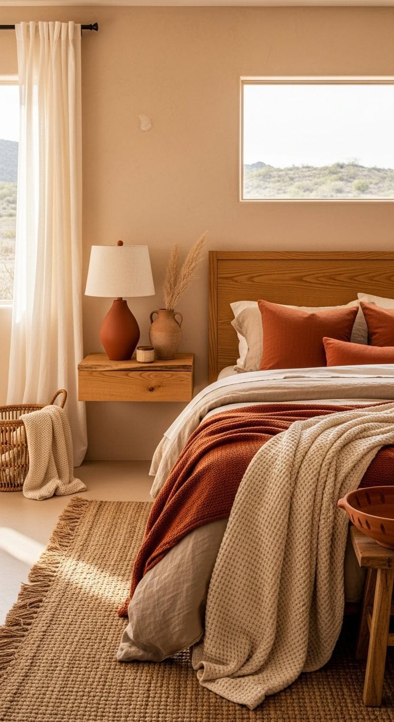 neutral earthy textured soulful