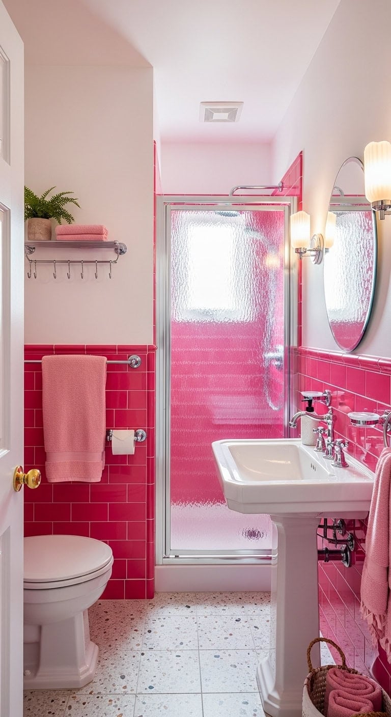 nostalgic retro vibrant glamorous