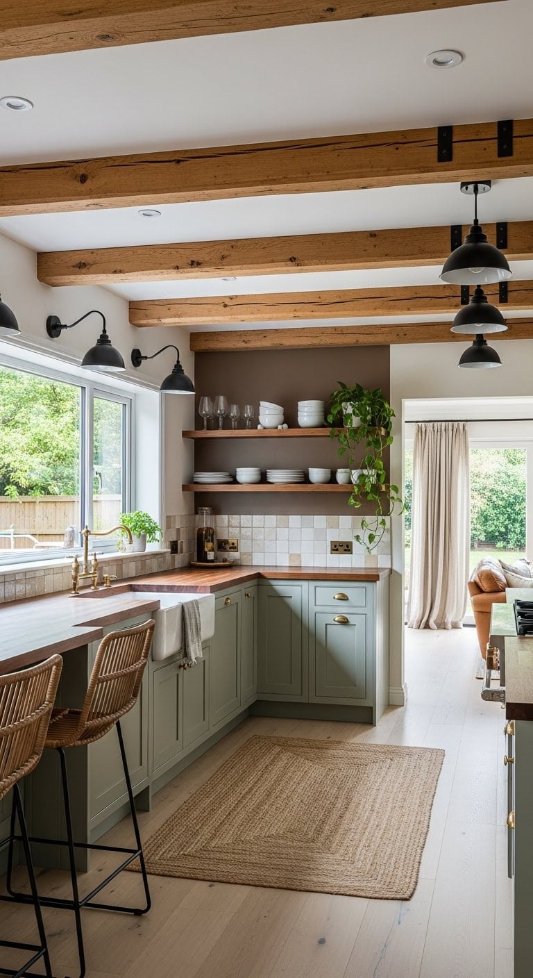 open concept architectural warmth