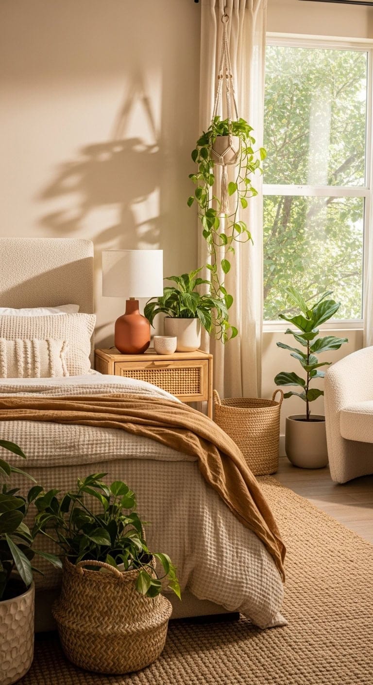 organic calming neutral toned nature inspired