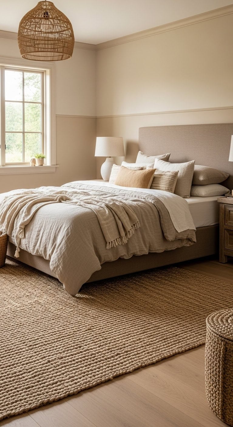 organic earthy collected bedroom elegance