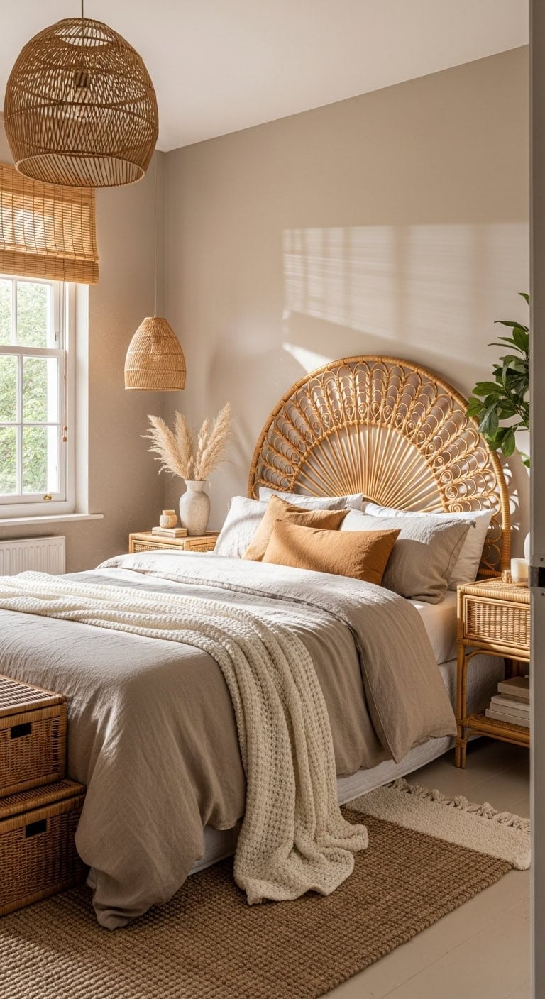 organic natural woven texture focal points