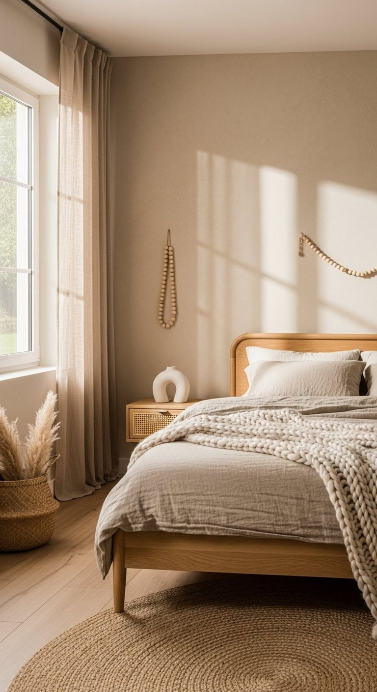 organic warm textured serene