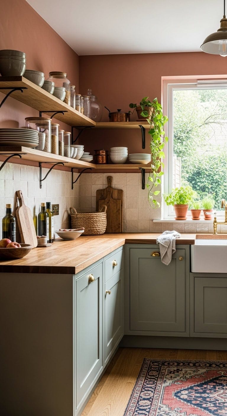personalized open shelving decor storage