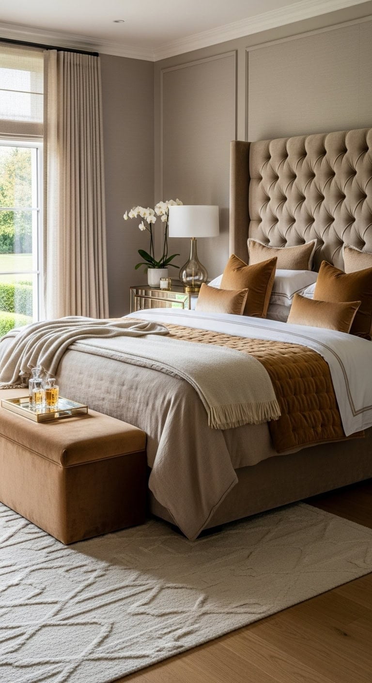 plush elegant inviting luxurious