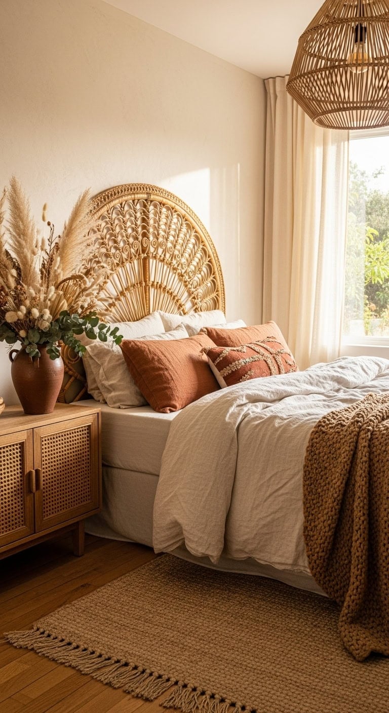 relaxed bohemian earthy comfort