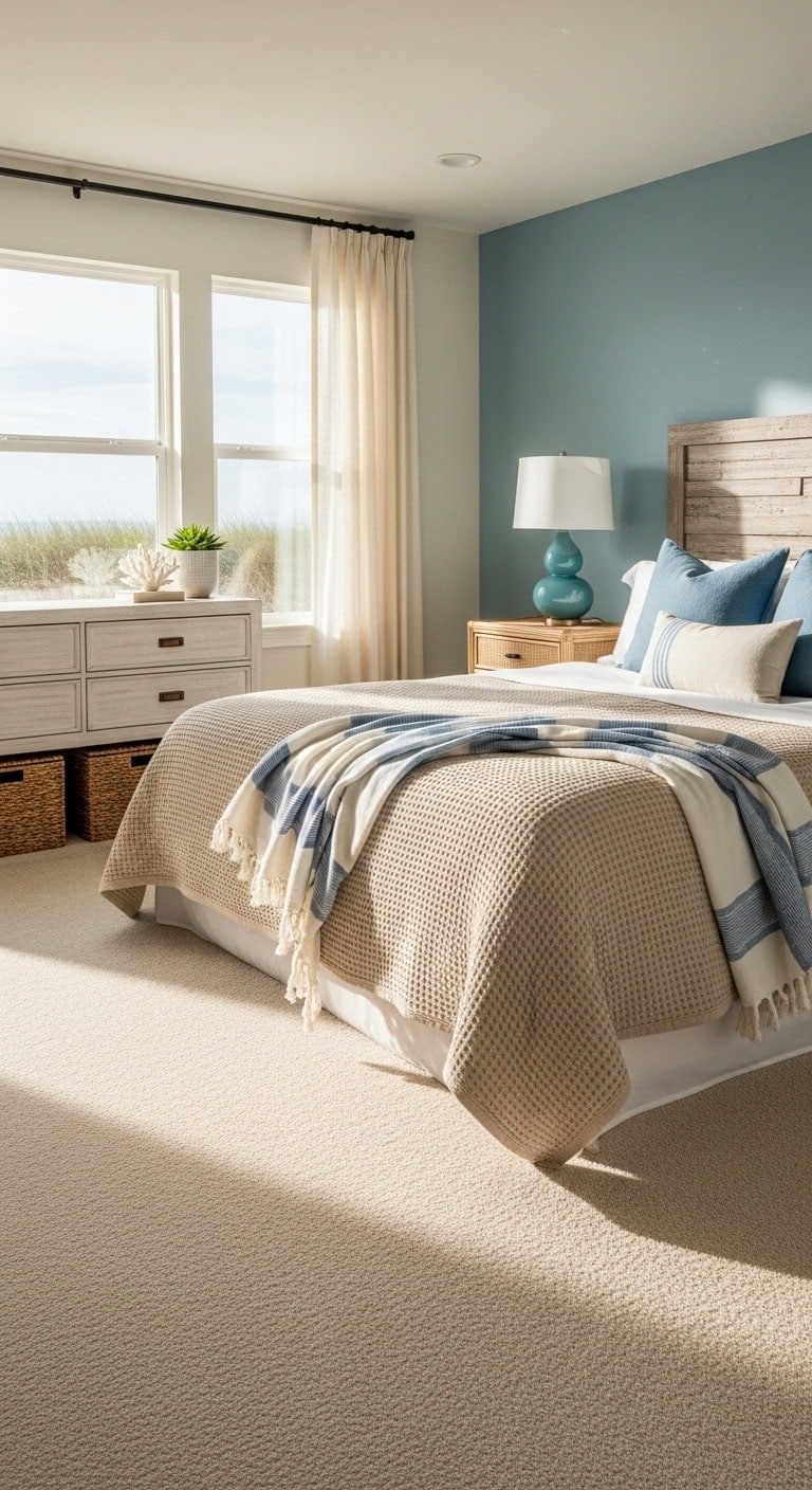 relaxed coastal sophistication with natural textures