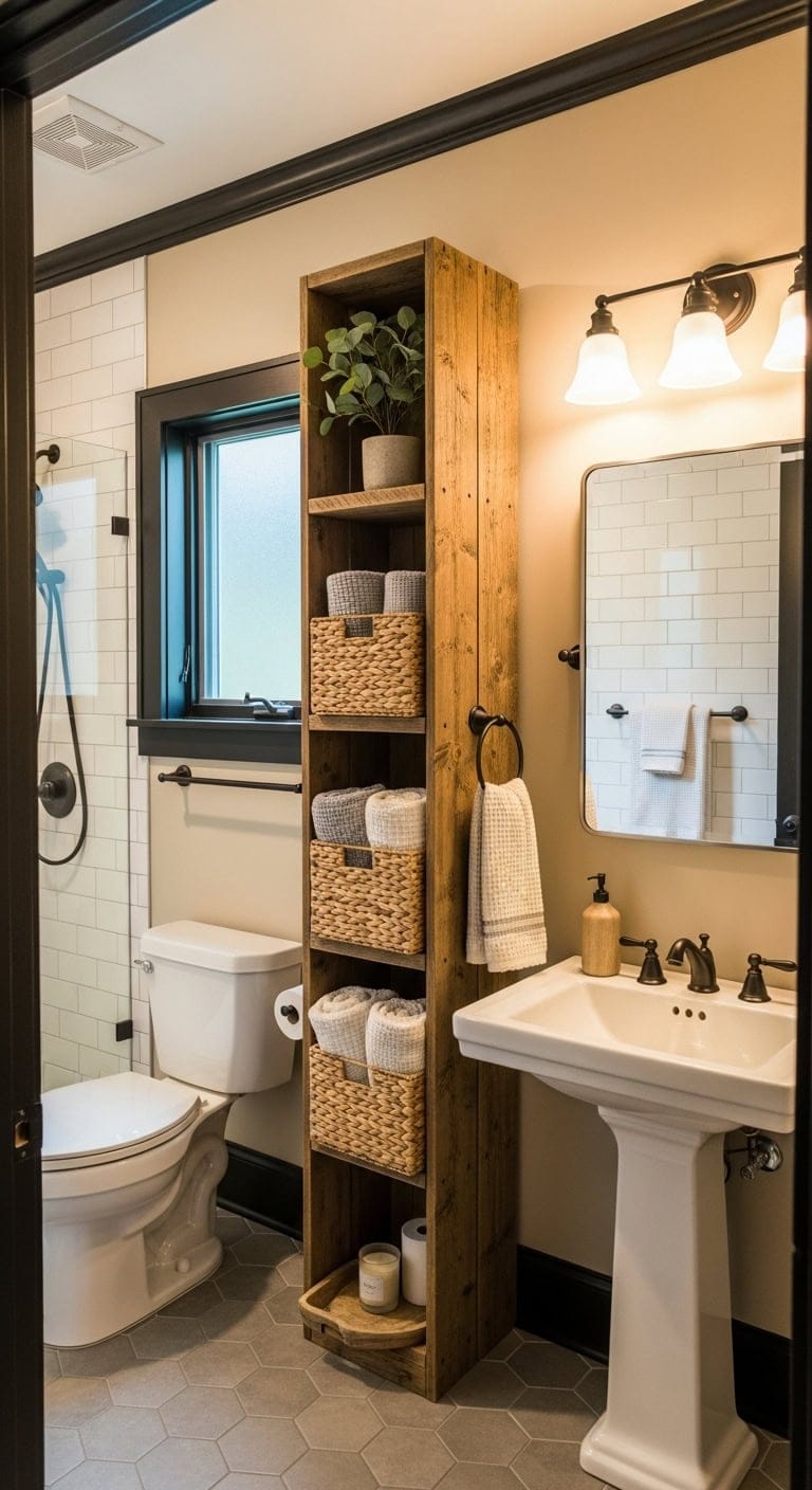 rustic charming vertical compact