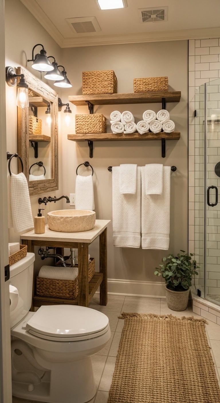 rustic reclaimed floating transformative