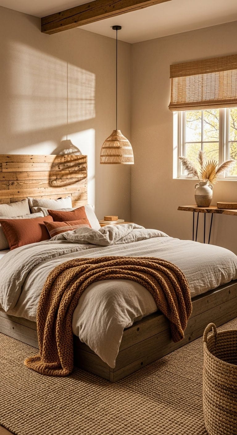 rustic warm layered collected