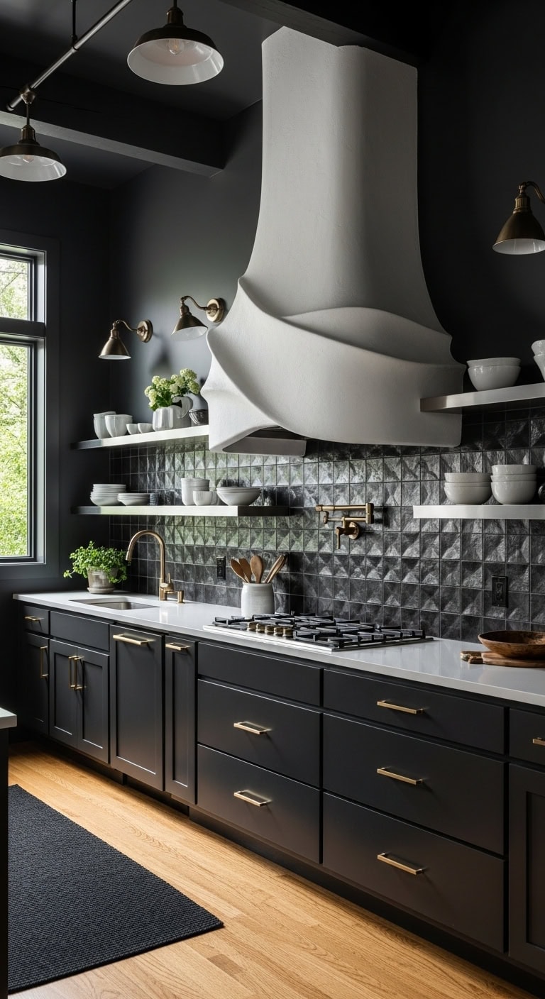 sculptural focal point kitchen gallery