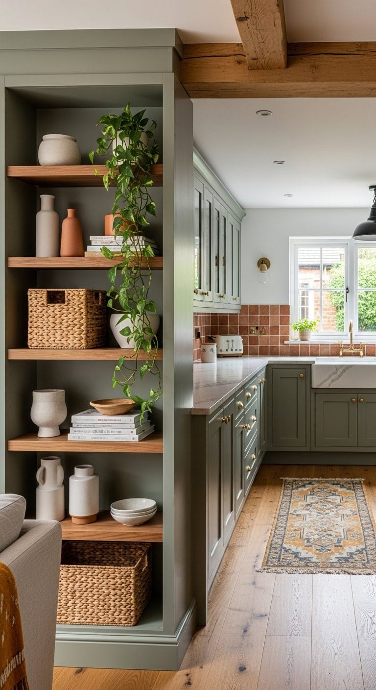 seamless kitchen living space integration