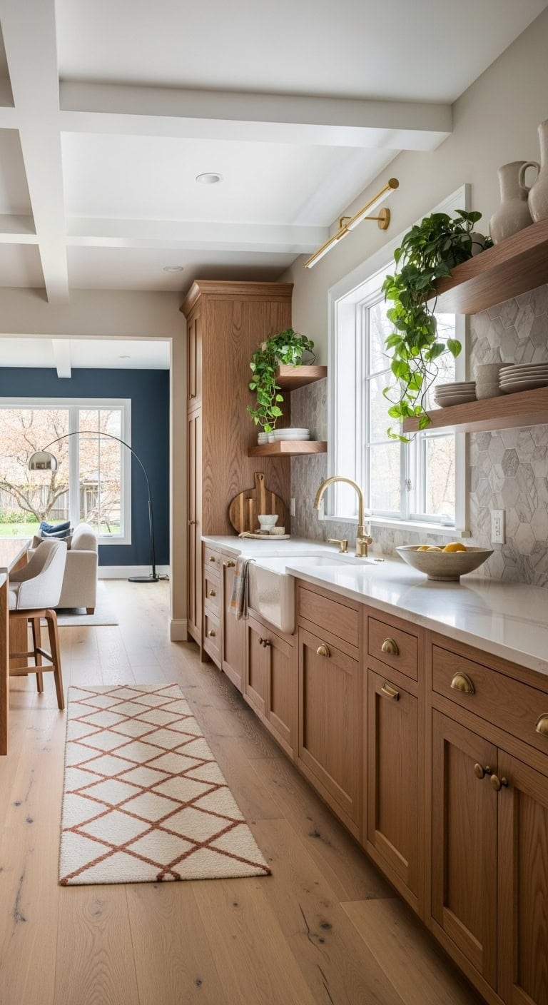 seamless kitchen living space integration