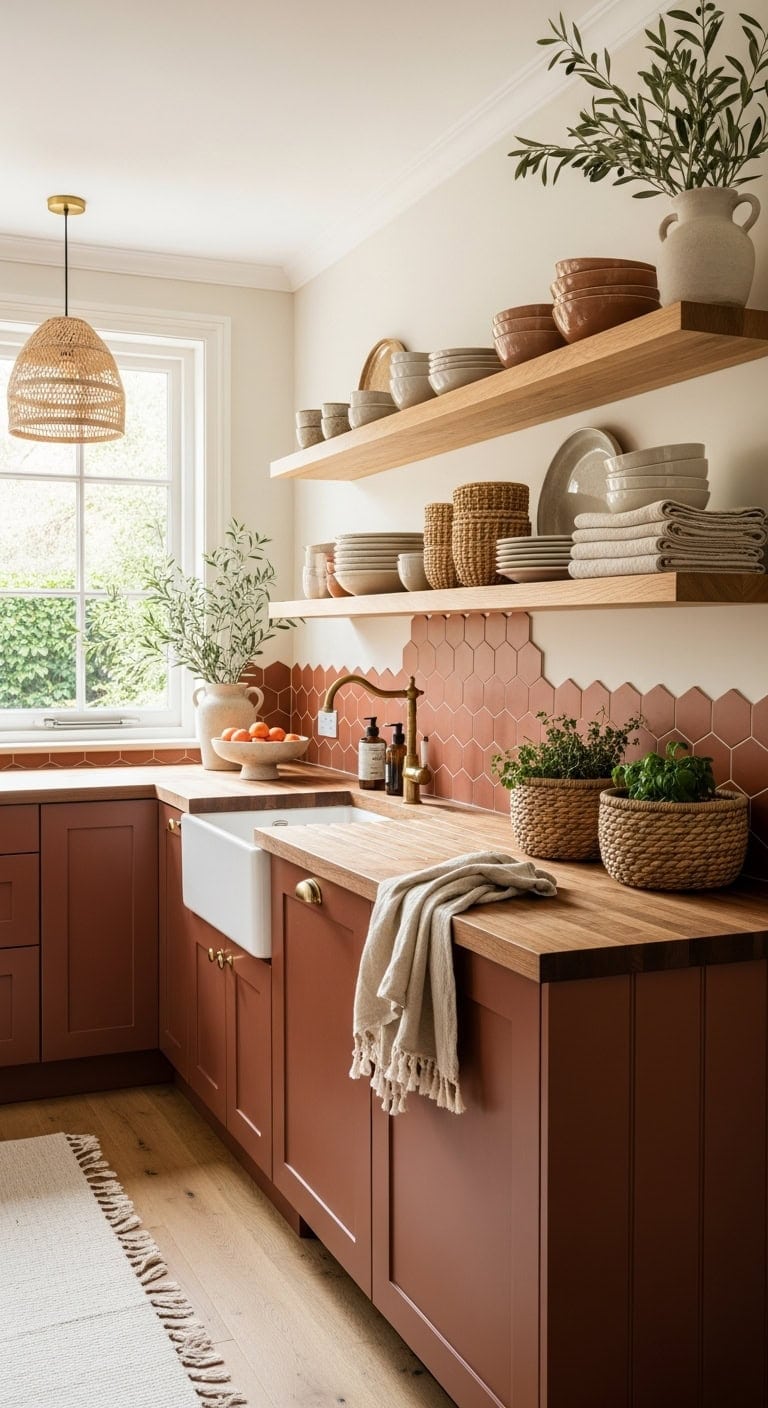 seasonal decor rotation refreshes shelving display