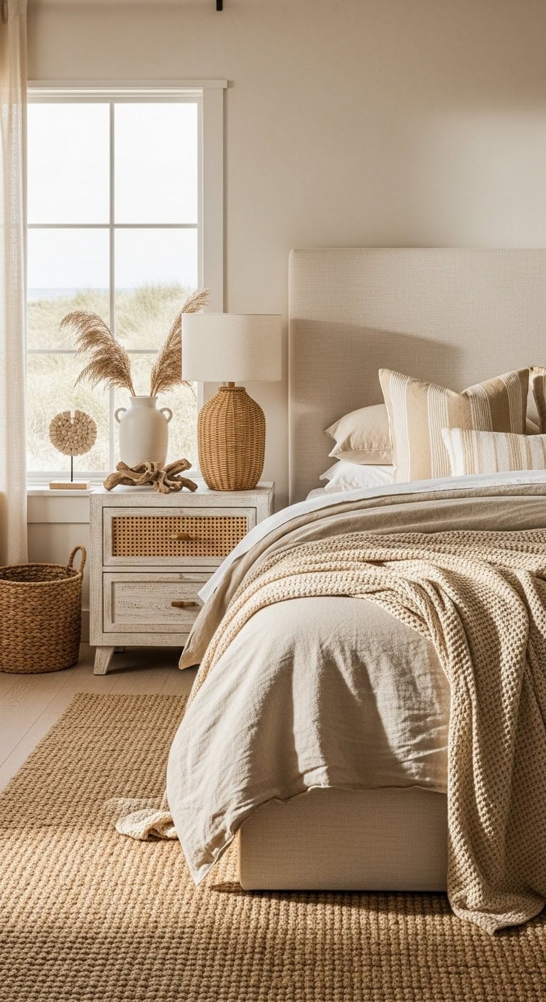 serene coastal bedroom retreat