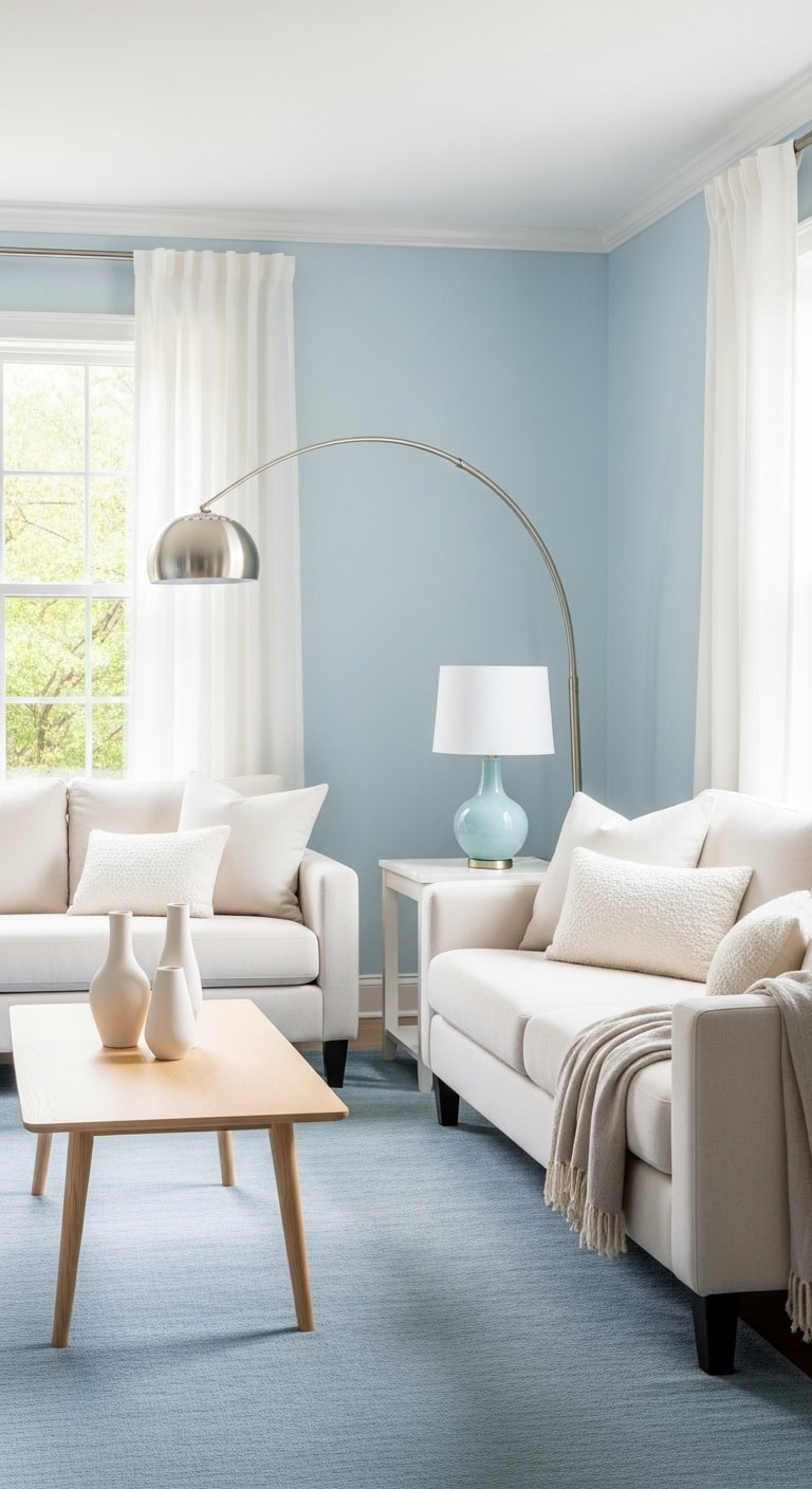 serene minimal calming uncluttered