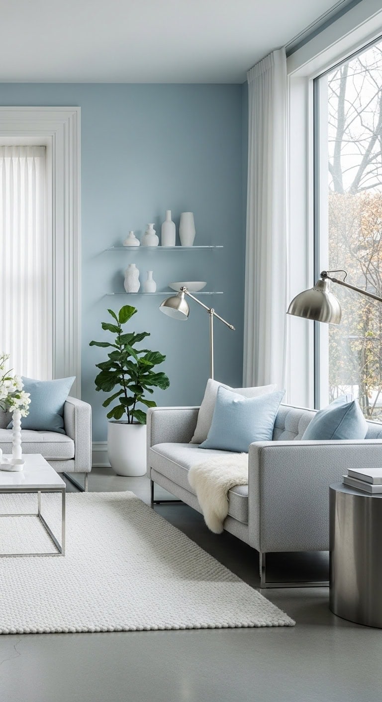 serene minimalist uncluttered luminous