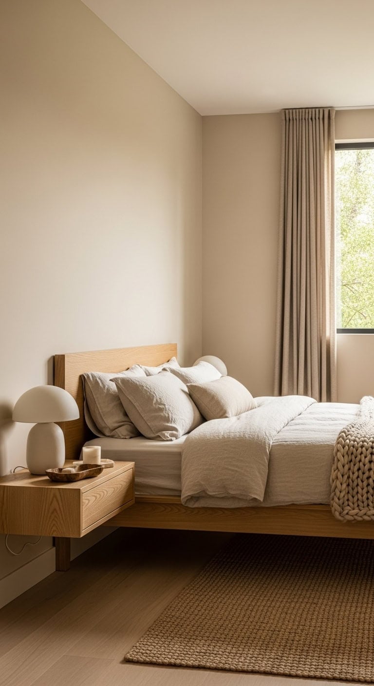 serene natural minimalist inviting
